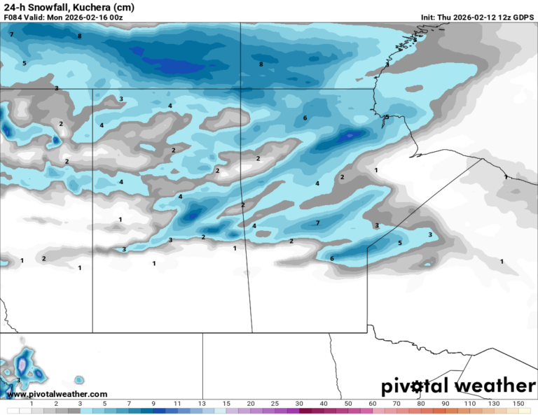 Prairie Weather This Week – Midweek Update Feb 12