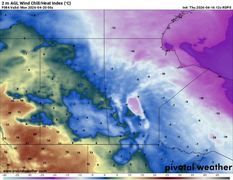 Prairie Weather This Week – Midweek Update Apr 16