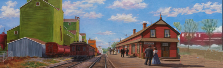 Preserving the agricultural history of Innisfail through paint