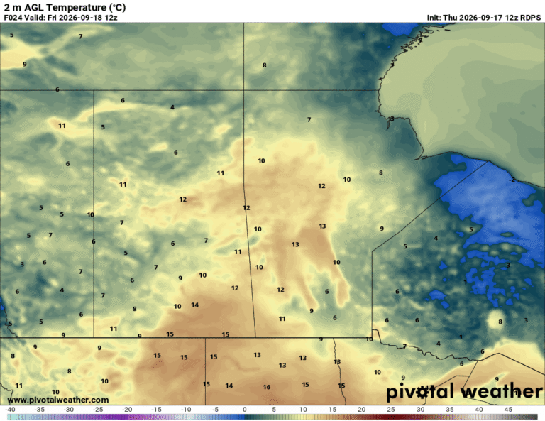 Prairie Weather This Week – Midweek Update September 17